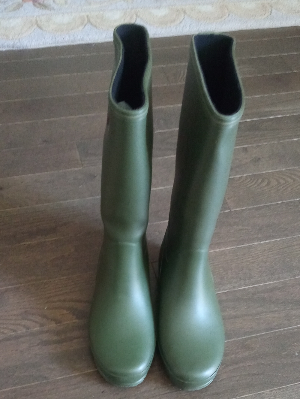 Tretorn Olive Green Tall Women's Rain Boots